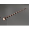 MEXEN/S - Kioto samostatně stojící sprchová zástěna 100 x 200, zrcadlové sklo 8 mm, měď kartáčovaná 800-100-002-65-50