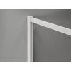 MEXEN/S - Kioto-F Sprchová zástěna WALK-IN s rámem 85 x 80 cm, transparent 8 mm, bílá 800-085-202-04-20-080