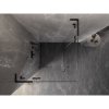 MEXEN/S - Lunar L Duo sprchový kout dveře křídlové 95 x 95 cm, transparent, černá 834L-095L-095P-70-00