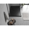 MEXEN - Flow sprchová vanička obdélníková slim 75 x 80 cm, černá mat 46R707580