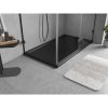 MEXEN - Flow sprchová vanička obdélníková slim 80 x 140 cm, černá mat 46R708014