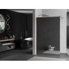MEXEN/S - Kioto Sprchová zástěna WALK-IN 100 x 200, zrcadlové 8 mm, měď kartáčovaná 800-100-101-65-50