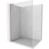 MEXEN/S - Kioto L Sprchová zástěna WALK-IN 65 x 200, transparent, měď kartáčovaná 800-065-103-65-00