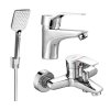 MEXEN/S - Caro R62 SET vanová a umyvadlová baterie, chrom 746603R62-00