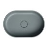 OMNIRES - OVO M+ umyvadlo na desku, 55 x 36 cm ash grey /AG/ OVOUNAG