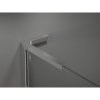 MEXEN/S - Velar L posuvné sprchové dveře 110 cm, grafit, chrom 871-110-003-41-01