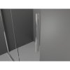 MEXEN/S - Velar L posuvné sprchové dveře 110 cm, grafit, chrom 871-110-003-41-01