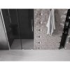 MEXEN/S - Velar L posuvné sprchové dveře 110 cm, grafit, chrom 871-110-003-41-01