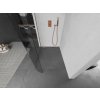 MEXEN/S - KiotoL Sprchová zástěna WALK-IN Walk-in 100 x 200 cm, transparent, měď kartáčovaná 800-100-103-65-06