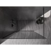 MEXEN/S - Kioto-F Sprchová zástěna WALK-IN s rámem 70 x 202 cm, grafit 8 mm, grafit kartáčovaná 800-070-104-66-40