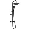 MEXEN/S - KX33 sprchový sloup s termostatickou baterií černá 771503391-70