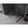 MEXEN/S - Kioto-F Sprchová zástěna WALK-IN s rámem 170 x 70 cm, transparent 8 mm, grafit kartáčovaná 800-170-202-04-66-070