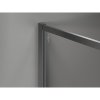MEXEN/S - Kioto-F Sprchová zástěna WALK-IN s rámem 170 x 70 cm, transparent 8 mm, grafit kartáčovaná 800-170-202-04-66-070