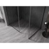 MEXEN/S - Kioto-F Sprchová zástěna WALK-IN s rámem 170 x 120 cm, transparent 8 mm, grafit kartáčovaná 800-170-202-04-66-120