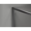 MEXEN/S - Kioto-F Sprchová zástěna WALK-IN s rámem 170 x 120 cm, transparent 8 mm, grafit kartáčovaná 800-170-202-04-66-120