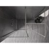 MEXEN/S - Kioto-XF Sprchová zástěna WALK-IN s rámem 160x100 cm, transparent 10 mm, nikl kartáčovaný 800-160-202-04-97-100-XF
