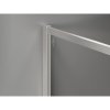 MEXEN/S - Kioto-XF Sprchová zástěna WALK-IN s rámem 160x100 cm, transparent 10 mm, nikl kartáčovaný 800-160-202-04-97-100-XF