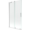 MEXEN/S - Velar Dvoukřídlá posuvná vanová zástěna 100 x 150 cm, transparent, chrom 896-100-000-01-01