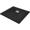 MEXEN - Stone+ Sprchová vanička čtvercová 70x70, černá 44707070