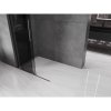 MEXEN/S - Velar Sprchová zástěna posuvná Walk-in 120 x 200 cm, grafit 8 mm, grafit metal 871-120-000-43-95