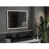 MEXEN - Kala zrcadlo s osvětlením s kosmetickým zrcátkem 100 x 80 cm, LED 600 9820-100-080-611-00