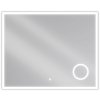 MEXEN - Kala zrcadlo s osvětlením s kosmetickým zrcátkem 100 x 80 cm, LED 600 9820-100-080-611-00