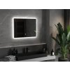 MEXEN - Sun zrcadlo s osvětlením 80 x 60 cm, LED 6000K, 9807-080-060-611-00