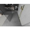 MEXEN/S - Kioto Sprchová zástěna WALK-IN volněstojící 105 x 200, transparent 8 mm, zlatá 800-105-002-50-00
