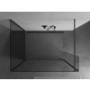 MEXEN/S - Kioto Sprchová zástěna WALK-IN 105 x 100 x 40 cm, transparent, grafit metal 800-105-100-221-95-00-040