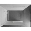 MEXEN/S - Kioto+ Sprchová zástěna WALK-IN s poličkou a držákem ručníků 100 x 200 cm, vzor, bílá 800-100-121-20-30