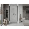MEXEN - Lima skládací sprchové dveře 120, grafit, chrom se stěnovým profilem 856-120-000-01-40