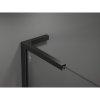 MEXEN/S - Velar L Sprchová zástěna posuvná Walk-in 90 x 200 cm, transparent 8 mm, černá 871-090-003-03-70