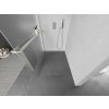 MEXEN/S - Kioto+ L Sprchová zástěna WALK-IN s poličkou a držákem ručníků 90 x 200 cm, dekor, nikl kartáčovaná 800-090-123-97-30