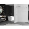 MEXEN/S - KIOTO Sprchová zástěna WALK-IN 90x200 cm 8 mm, chrom, matné sklo 800-090-101-01-30
