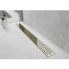 MEXEN/S - Flat M08 odtokový žlab 90 cm zlatý 1525090-15