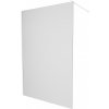 MEXEN/S - KIOTO Sprchová zástěna WALK-IN 70 x 200, dekor jinovatka 8 mm, bílá 800-070-101-20-30