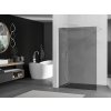 MEXEN/S - KIOTO Sprchová zástěna WALK-IN 100 x 200, grafit 8 mm, bílá 800-100-101-20-40