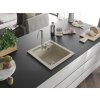 MEXEN - Vito granitový dřez 1 520x490 mm, béžová 6503521000-69