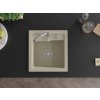 MEXEN - Vito granitový dřez 1 520x490 mm, béžová 6503521000-69