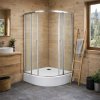 stvrtkruhovy sprchovaci kut s vanickou bilbao