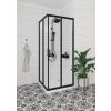 DEANTE - Funkia černá - Sprchový kout, čtvercový, 80x80 cm KYC_N42K