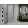 MEXEN - Roma Sprchové dveře křídlové 95, transparent, chrom se stěnovým profilem 854-095-000-01-00