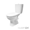CERSANIT - WC KOMBI 613 ARTECO 010 3/5 NEW CLEANON + DUROPLAST SEDÁTKO SOFTCLOSE K667-052