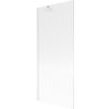 MEXEN/S - Next vanová zástěna FIX 80 x 150, proužky, bílá 895-080-000-00-09-20