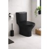 Černé kombi WC BLACK LINE s nádržkou a sedátkem