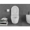 MEXEN/S - Lena Závěsná WC mísa včetně sedátka s slow-slim, duroplast, bílá 30220400