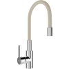 MEXEN - Flex dřezová baterie, chrom/ béžová 670900-09