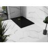 MEXEN/S - Stone+ obdélníková sprchová vanička 140 x 100, černá, mřížka zlatá 44701014-G