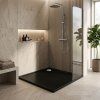 REA - Akrylová sprchová vanička Savoy 90x90 černá REA-K4803