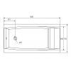 CERSANIT - VANA VIRGO 150X75 cm S301-048